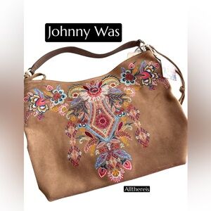 NWT Johnny Was Paola Embroidered bag